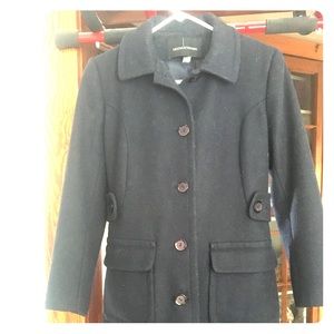 Wool Petite Peacoat (S)
